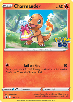 Charmander #SWSH232 Charmander - SWSH Black Star Promos - #SWSH232 - Pokemon TCG card