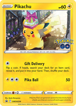 Pikachu #SWSH234 Pikachu - SWSH Black Star Promos - #SWSH234 - Pokemon TCG card