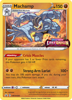 Machamp - SWSH Black Star Promos - #SWSH243 - Pokemon TCG card