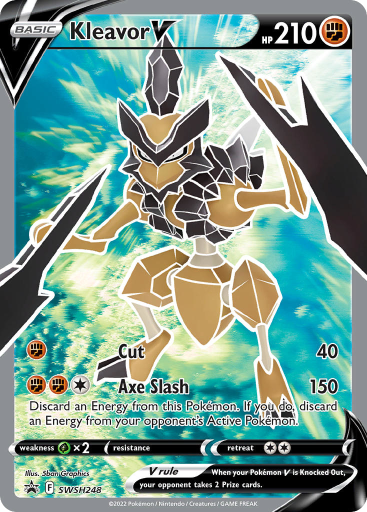 Kleavor V - SWSH Black Star Promos - #SWSH248 - Pokemon TCG card