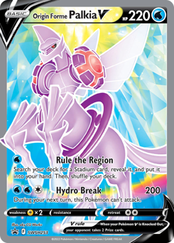 Origin Forme Palkia V - SWSH Black Star Promos - #SWSH253 - Pokemon TCG card