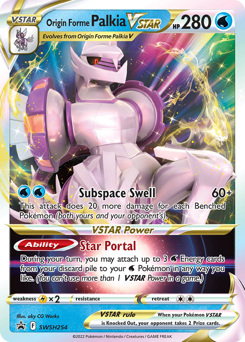 Origin Forme Palkia VSTAR - SWSH Black Star Promos - #SWSH254 - Pokemon TCG card