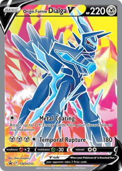 Origin Forme Dialga V - SWSH Black Star Promos - #SWSH255 - Pokemon TCG card