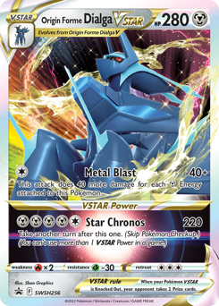 Origin Forme Dialga VSTAR - SWSH Black Star Promos - #SWSH256 - Pokemon TCG card