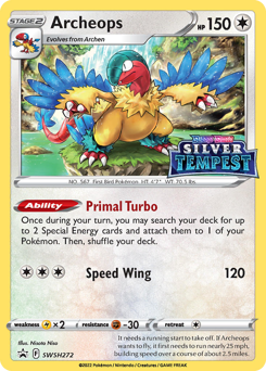 Archeops - SWSH Black Star Promos - #SWSH272 - Pokemon TCG card