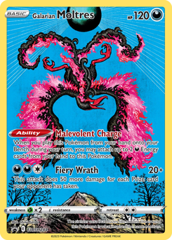 Galarian Moltres - SWSH Black Star Promos - #SWSH284 - Pokemon TCG card