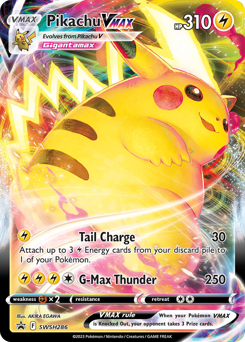 Pikachu VMAX #SWSH286 Pikachu VMAX - SWSH Black Star Promos - #SWSH286 - Pokemon TCG card