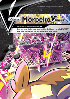 Morpeko V-UNION - SWSH Black Star Promos - #SWSH287 - Pokemon TCG card