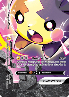 Morpeko V-UNION - SWSH Black Star Promos - #SWSH289 - Pokemon TCG card