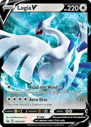 Lugia V #SWSH301 Lugia V - SWSH Black Star Promos - #SWSH301 - Pokemon TCG card