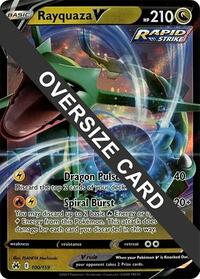 Rayquaza V 100/159 #100 Rayquaza V 100/159 - Jumbo Cards - #100 - Pokemon TCG card