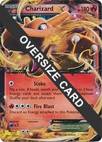Charizard EX - 11/106 #011 Charizard EX - 11/106 - Jumbo Cards - #011 - Pokemon TCG card