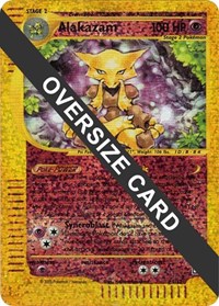Alakazam - 1/12 (Box Topper) - Jumbo Cards - #001 - Pokemon TCG card