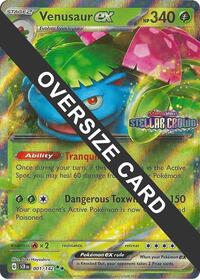 Venusaur ex #001 Venusaur ex - Jumbo Cards - #001 - Pokemon TCG card