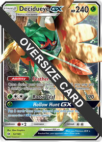 Decidueye GX - 12/149 (Decidueye GX Challenge Box) #12 Decidueye GX - 12/149 (Decidueye GX Challenge Box) - Jumbo Cards - #12 - Pokemon TCG card