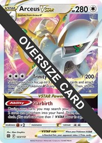Arceus VSTAR #123 Arceus VSTAR - Jumbo Cards - #123 - Pokemon TCG card