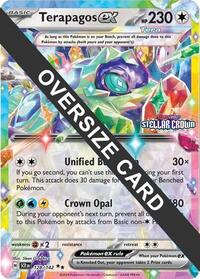 Terapagos ex #128 Terapagos ex - Jumbo Cards - #128 - Pokemon TCG card