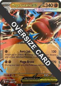 Mega Lucario ex - Jumbo Cards - #012 - Pokemon TCG card