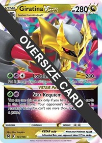 Giratina VSTAR #131 Giratina VSTAR - Jumbo Cards - #131 - Pokemon TCG card