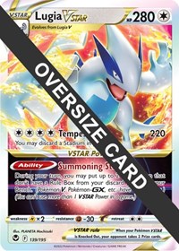 Lugia VSTAR #139 Lugia VSTAR - Jumbo Cards - #139 - Pokemon TCG card