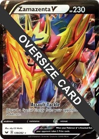 Zamazenta V #139 Zamazenta V - Jumbo Cards - #139 - Pokemon TCG card