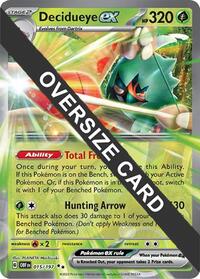 Decidueye ex - Jumbo Cards - #015 - Pokemon TCG card