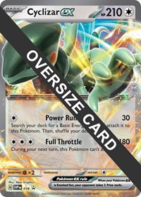 Cyclizar ex #018 Cyclizar ex - Jumbo Cards - #018 - Pokemon TCG card