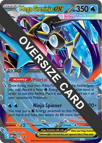 Mega Greninja ex - 081 #022 Mega Greninja ex - 081 - Jumbo Cards - #022 - Pokemon TCG card