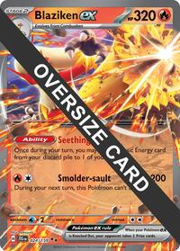 Blaziken ex #024 Blaziken ex - Jumbo Cards - #024 - Pokemon TCG card