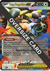 Mega Kangaskhan ex #025 Mega Kangaskhan ex - Jumbo Cards - #025 - Pokemon TCG card
