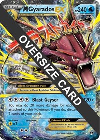 M Gyarados EX - 27/122 - Jumbo Cards - #027 - Pokemon TCG card