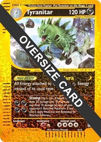 Tyranitar - 3/12 - Jumbo Cards - #003 - Pokemon TCG card