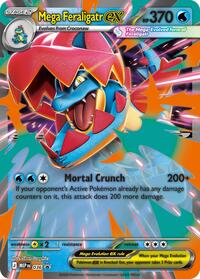 Mega Feraligatr ex #036 Mega Feraligatr ex - Jumbo Cards - #036 - Pokemon TCG card