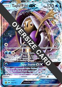Tapu Fini GX - 39a/147 #039a Tapu Fini GX - 39a/147 - Jumbo Cards - #039a - Pokemon TCG card