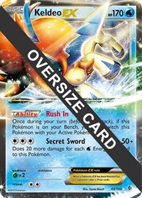 Keldeo EX - 49/99 - Jumbo Cards - #049 - Pokemon TCG card