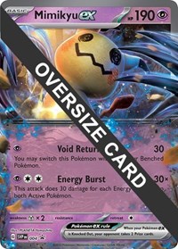 Mimikyu ex - Jumbo Cards - #004 - Pokemon TCG card
