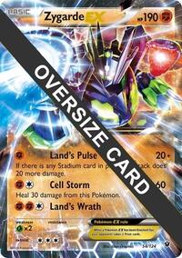 Zygarde EX - 54/124 #054 Zygarde EX - 54/124 - Jumbo Cards - #054 - Pokemon TCG card