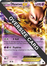 Mewtwo EX - 54/99 - Jumbo Cards - #054 - Pokemon TCG card