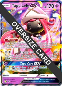 Tapu Lele GX - 60a/145 - Jumbo Cards - #060a - Pokemon TCG card