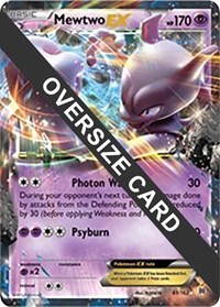 Mewtwo EX - 61/162 - Jumbo Cards - #061 - Pokemon TCG card