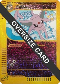 Espeon - 6/12 (Box Topper) - Jumbo Cards - #006 - Pokemon TCG card