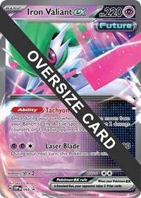 Iron Valiant ex - Jumbo Cards - #068 - Pokemon TCG card