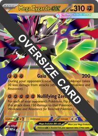 Mega Zygarde ex #071 Mega Zygarde ex - Jumbo Cards - #071 - Pokemon TCG card