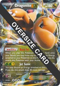 Dragonite EX - 74/111 #074 Dragonite EX - 74/111 - Jumbo Cards - #074 - Pokemon TCG card