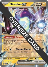 Miraidon ex - Jumbo Cards - #081 - Pokemon TCG card