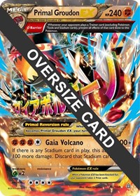 Primal Groudon EX - 86/160 #086 Primal Groudon EX - 86/160 - Jumbo Cards - #086 - Pokemon TCG card