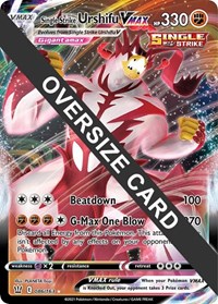 Single Strike Urshifu VMAX - Jumbo Cards - #086 - Pokemon TCG card