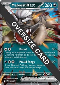 Mabosstiff ex - Jumbo Card #086 Mabosstiff ex - Jumbo Card - Jumbo Cards - #086 - Pokemon TCG card
