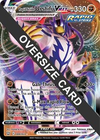 Rapid Strike Urshifu VMAX #088 Rapid Strike Urshifu VMAX - Jumbo Cards - #088 - Pokemon TCG card