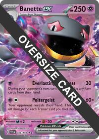 Banette ex #088 Banette ex - Jumbo Cards - #088 - Pokemon TCG card
